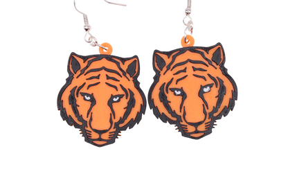 Tiger Earrings