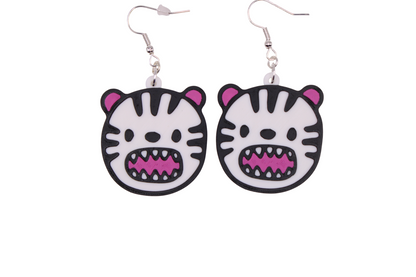 Tiger Earrings