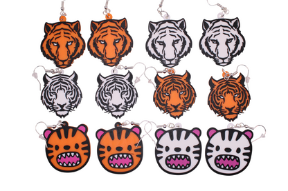Tiger Earrings