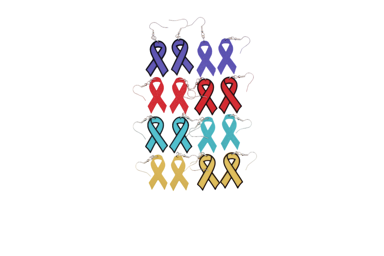 Awareness Ribbon Earrings