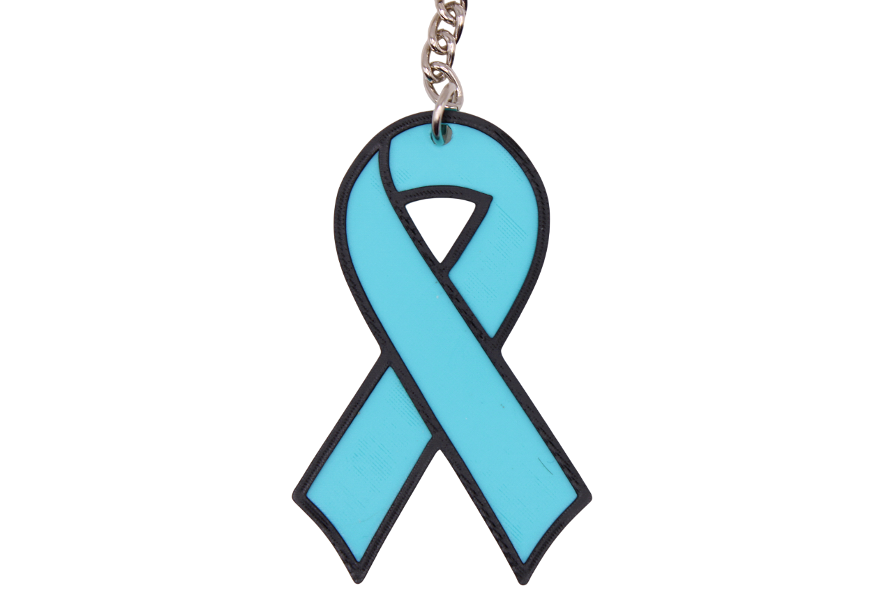 Awareness Ribbon Keychains