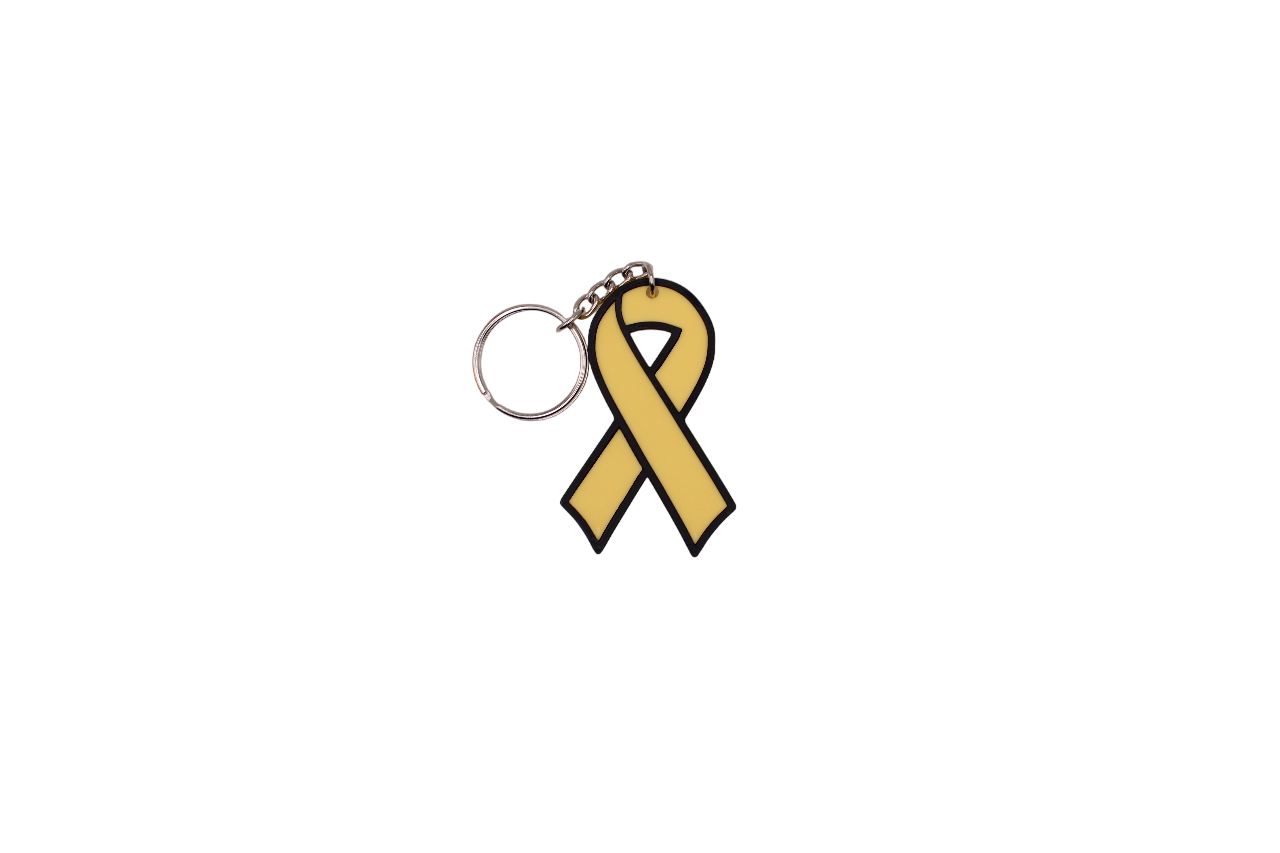 Awareness Ribbon Keychains
