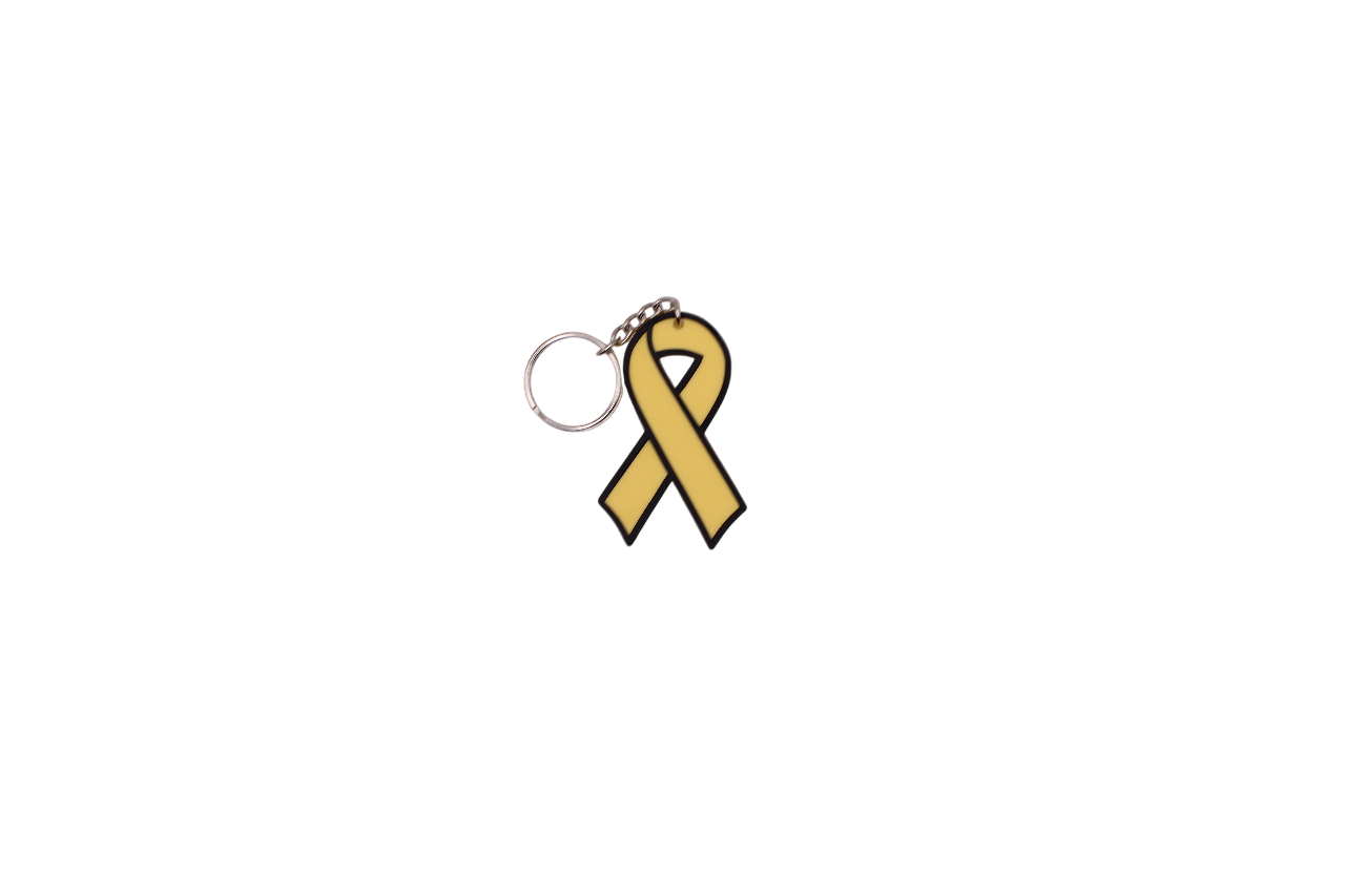 Awareness Ribbon Keychains