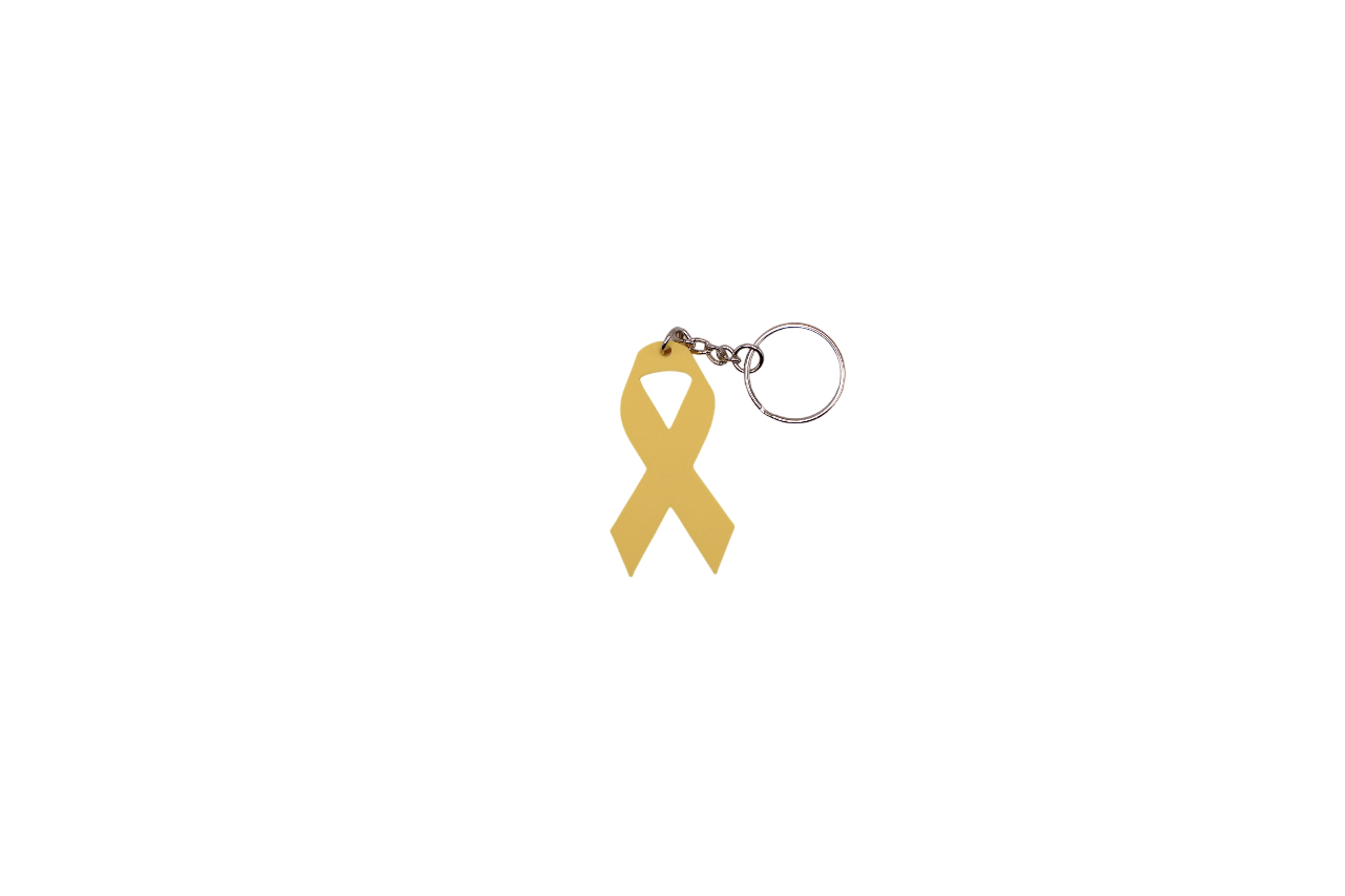 Awareness Ribbon Keychains