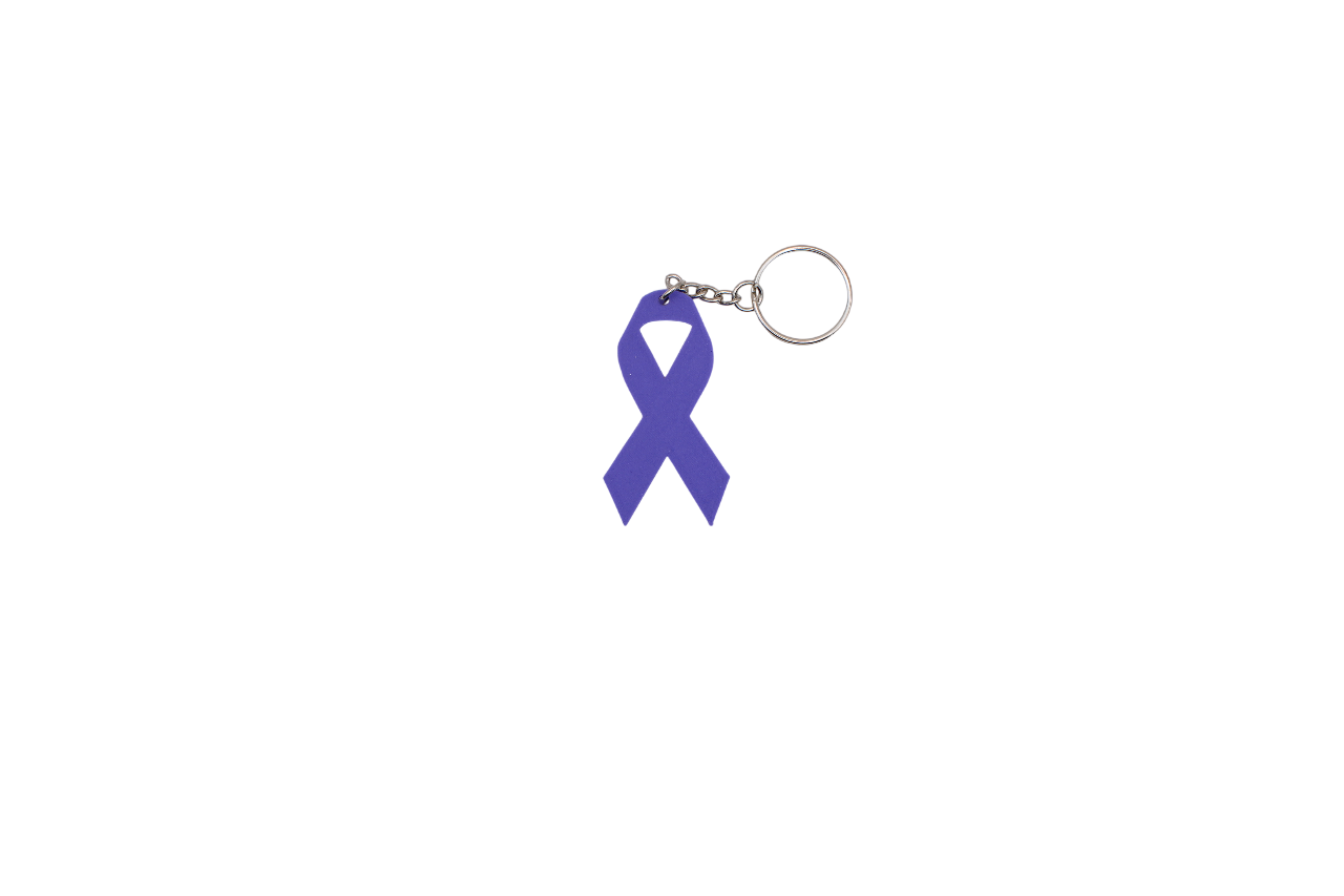 Awareness Ribbon Keychains