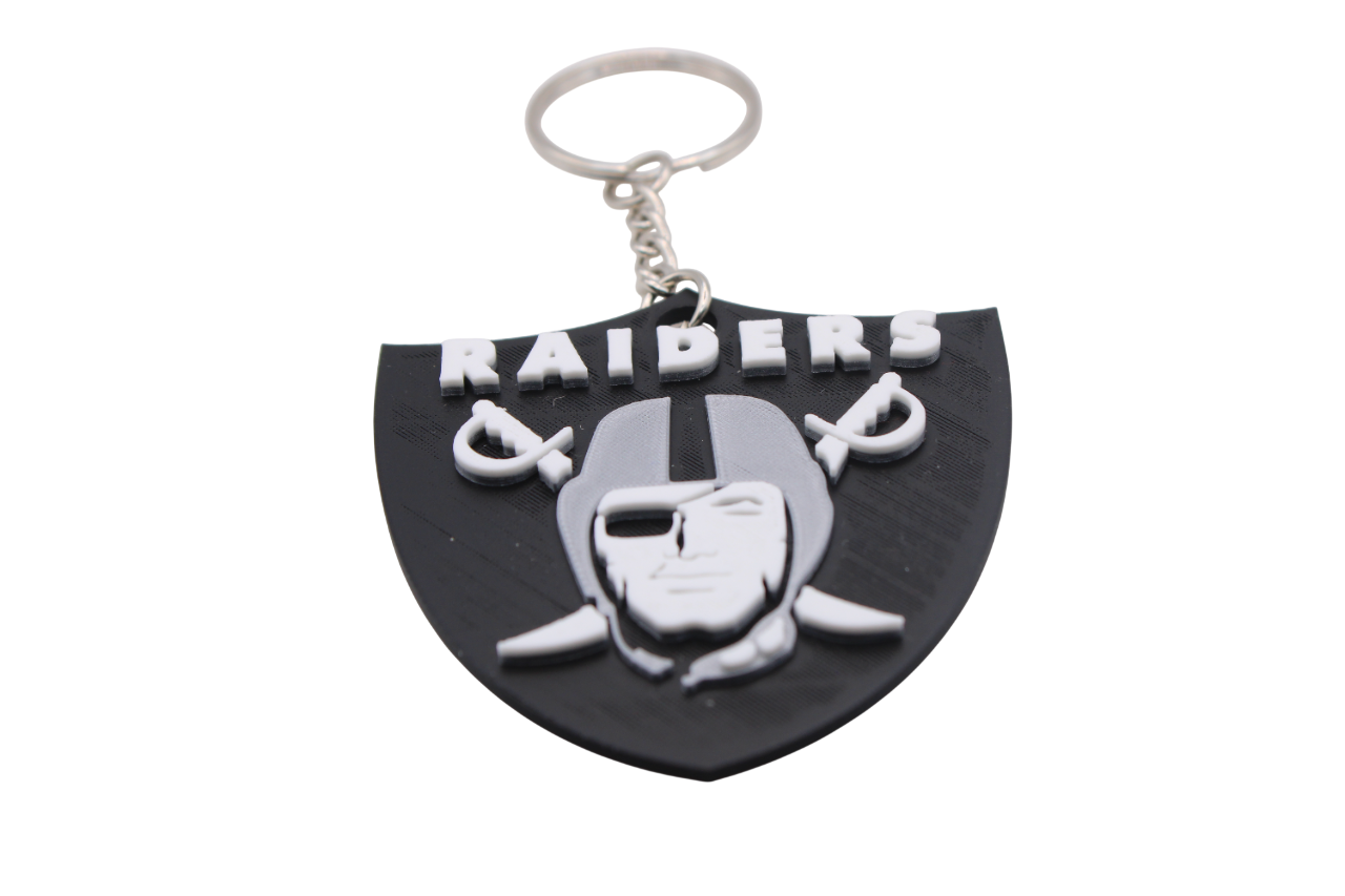 Las Vegas Raiders Keychain