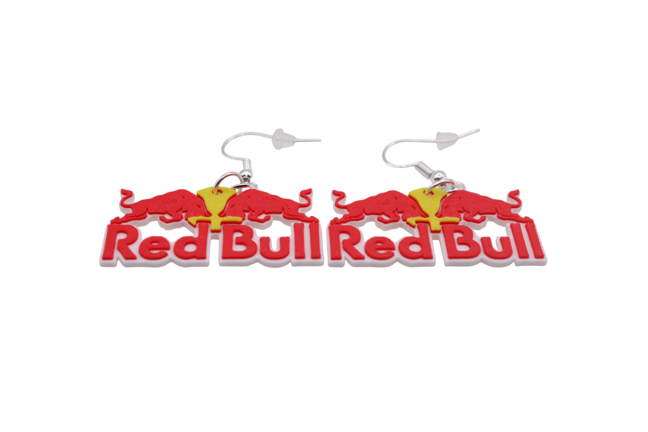 Red Bull Earrings