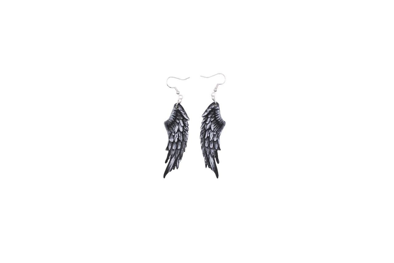 Wing Earrings - 3D Printed Earrings!