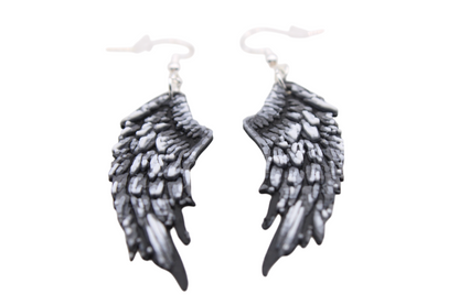 Wing Earrings - 3D Printed Earrings!