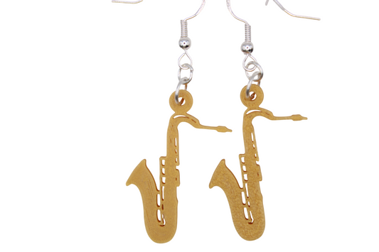 Saxophone Earrings
