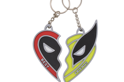 Deadpool and Wolverine Keychain