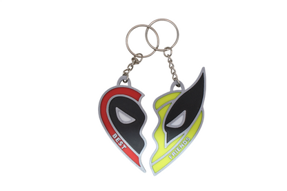 Deadpool and Wolverine Keychain