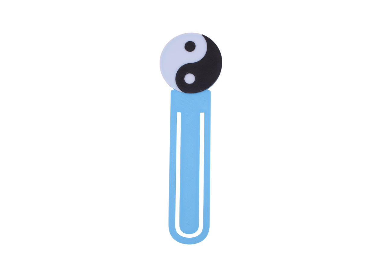 Yin Yang Paperclip Bookmarks