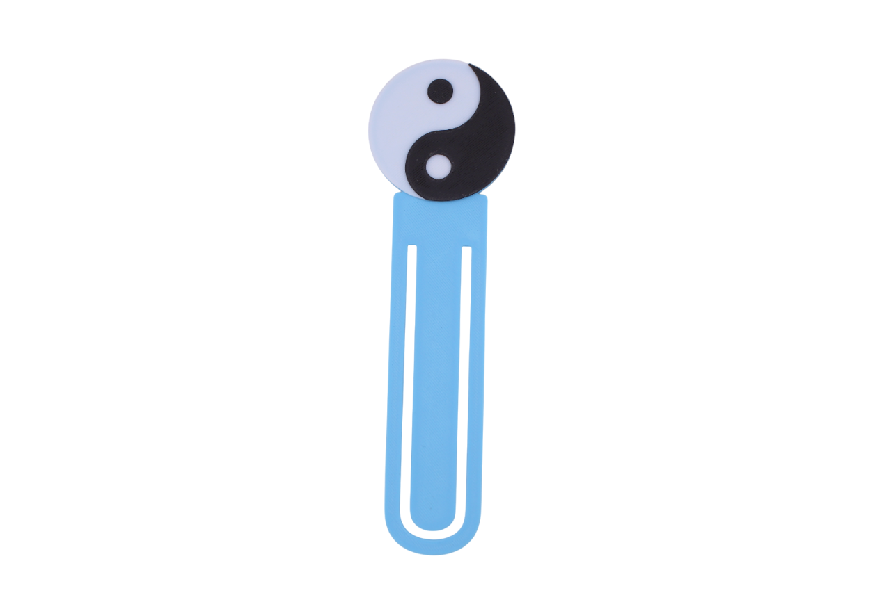 Yin Yang Paperclip Bookmarks
