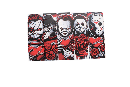 Horror Valentines Bookmarks