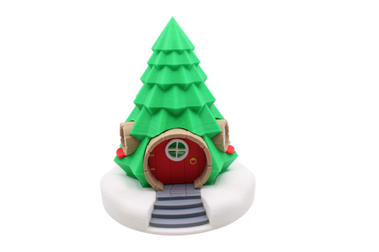 Christmas Fairy Tealight house