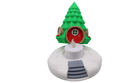Christmas Fairy Tealight house