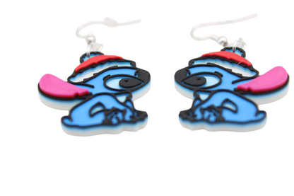 Stitch Christmas Earrings