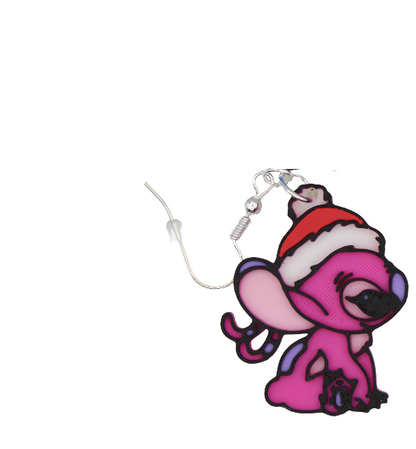 Stitch Christmas Earrings