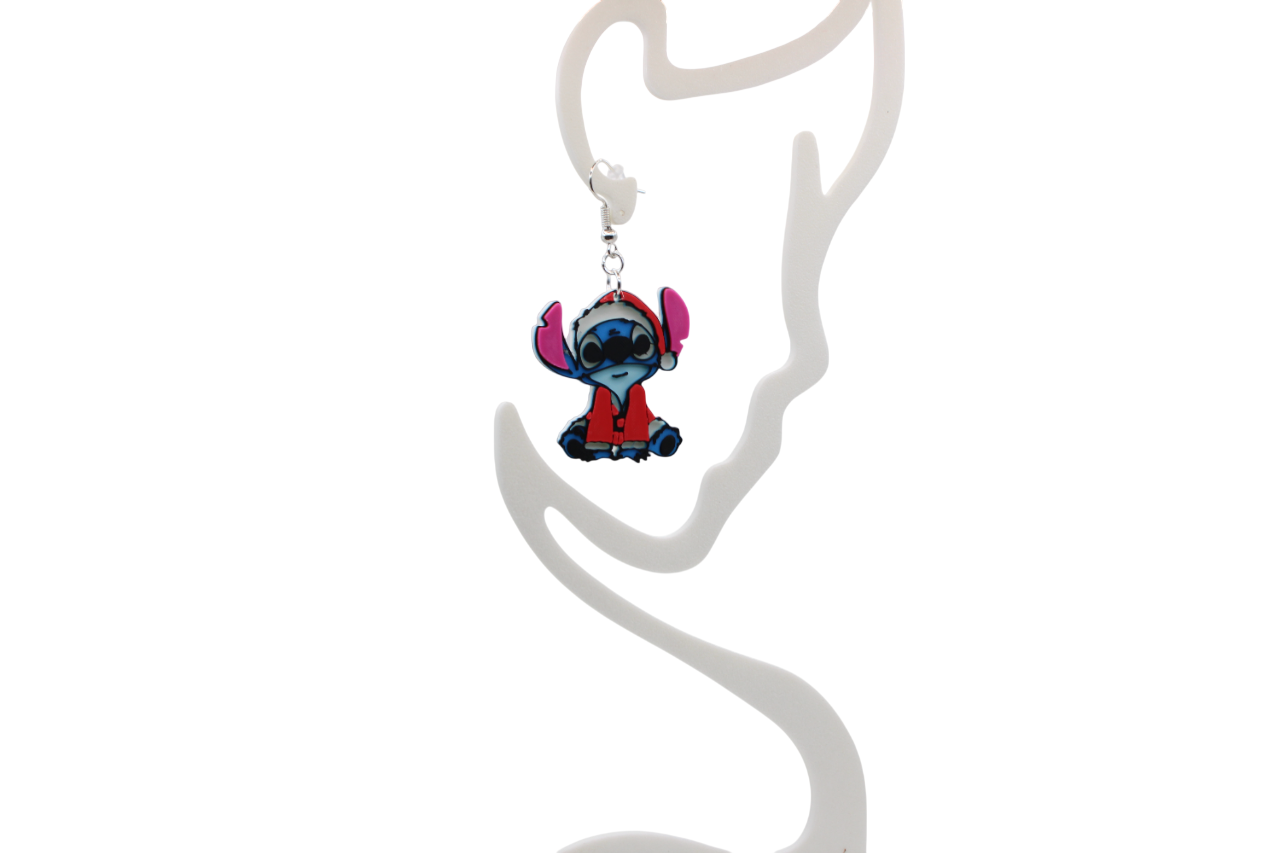 Stitch Christmas Earrings
