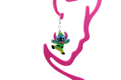 Stitch Christmas Earrings