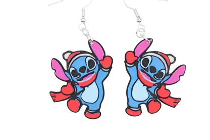 Stitch Christmas Earrings
