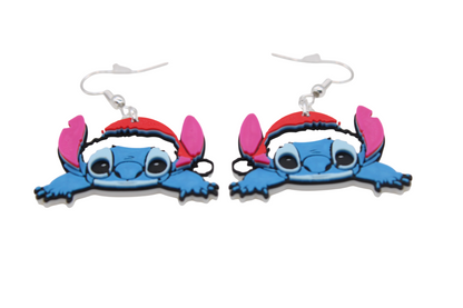 Stitch Christmas Earrings