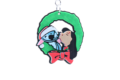 Stitch Christmas Earrings