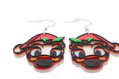 Mickey and Friends Christmas Earrings