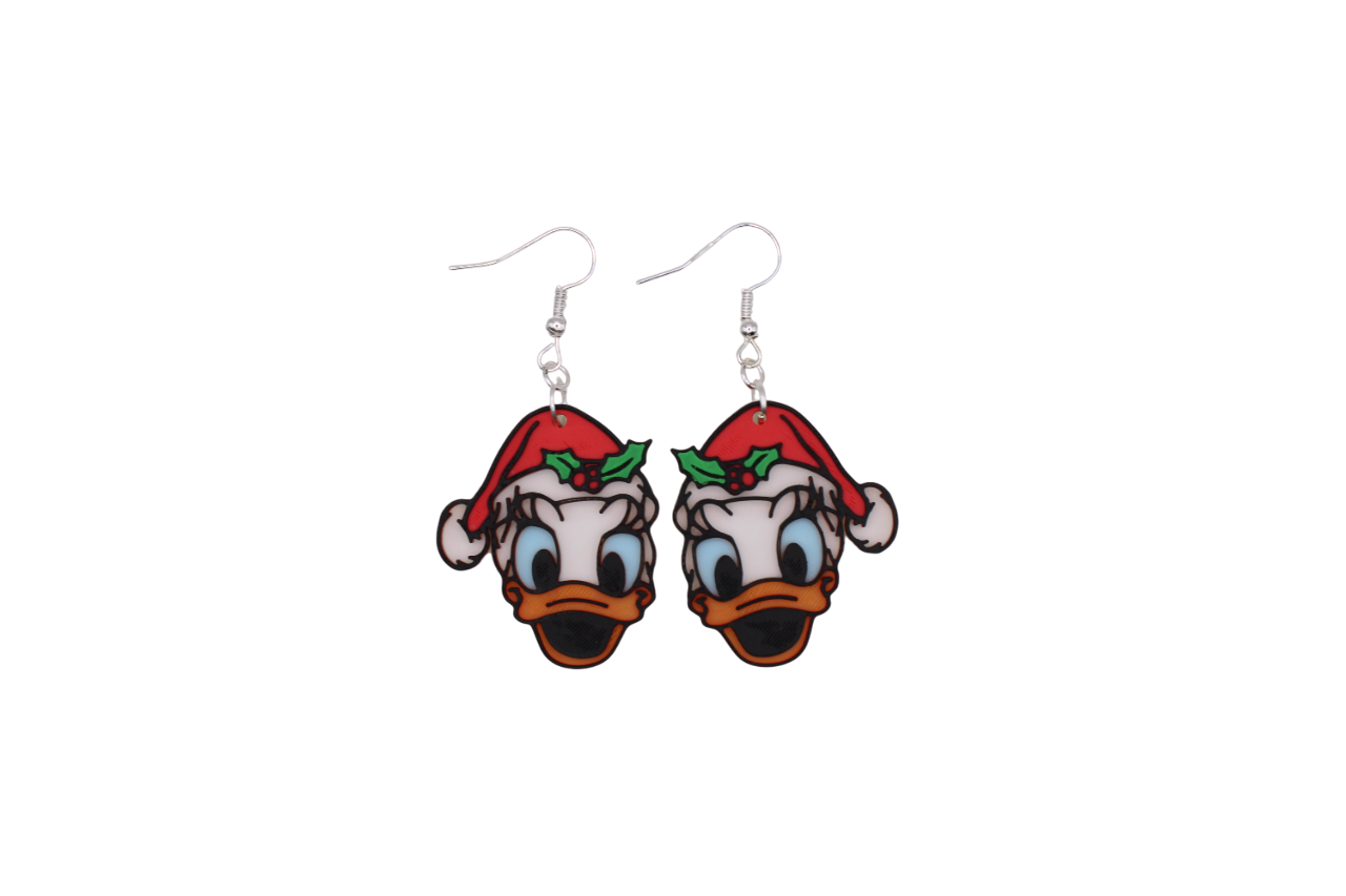 Mickey and Friends Christmas Earrings