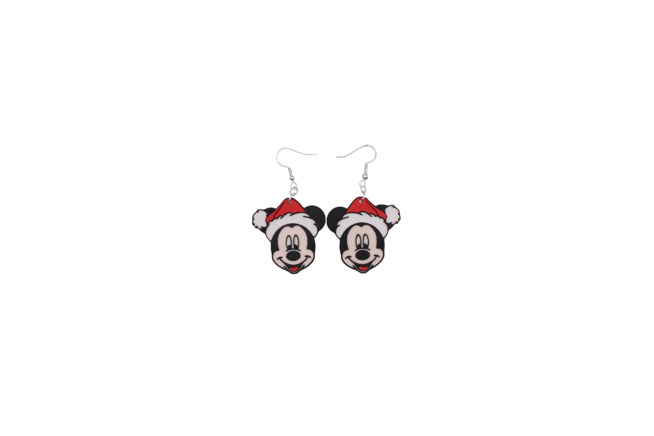 Mickey and Friends Christmas Earrings