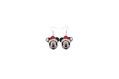 Mickey and Friends Christmas Earrings