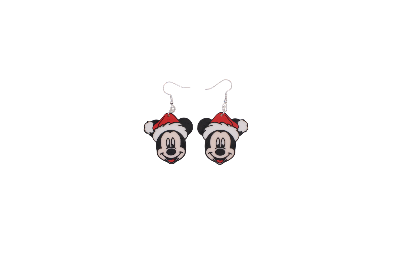 Mickey and Friends Christmas Earrings