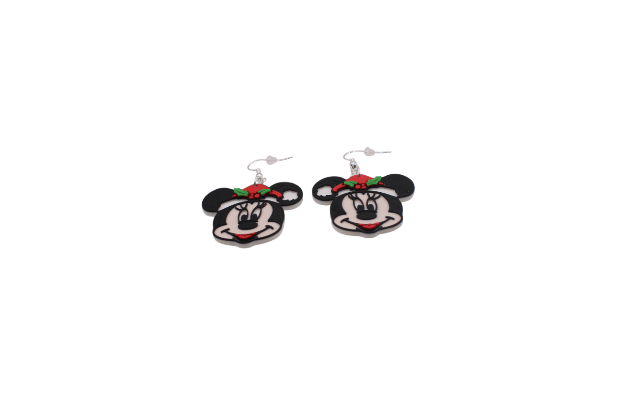 Mickey and Friends Christmas Earrings