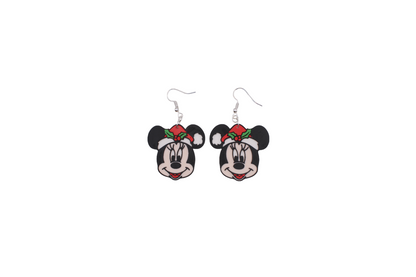 Mickey and Friends Christmas Earrings