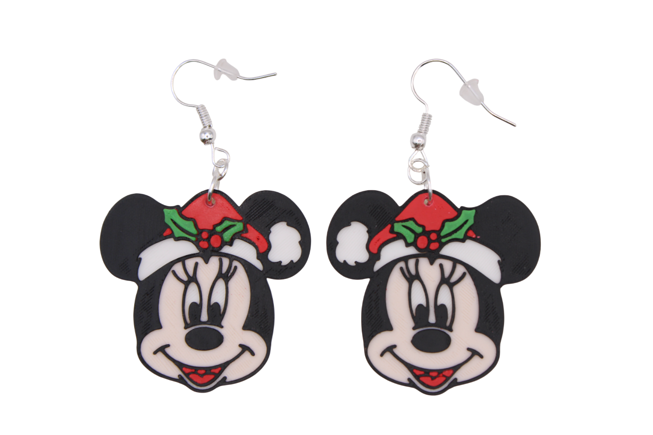Mickey and Friends Christmas Earrings