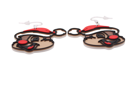 Chip and Dale Christmas Earrings