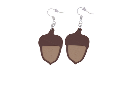 Acorn Earrings