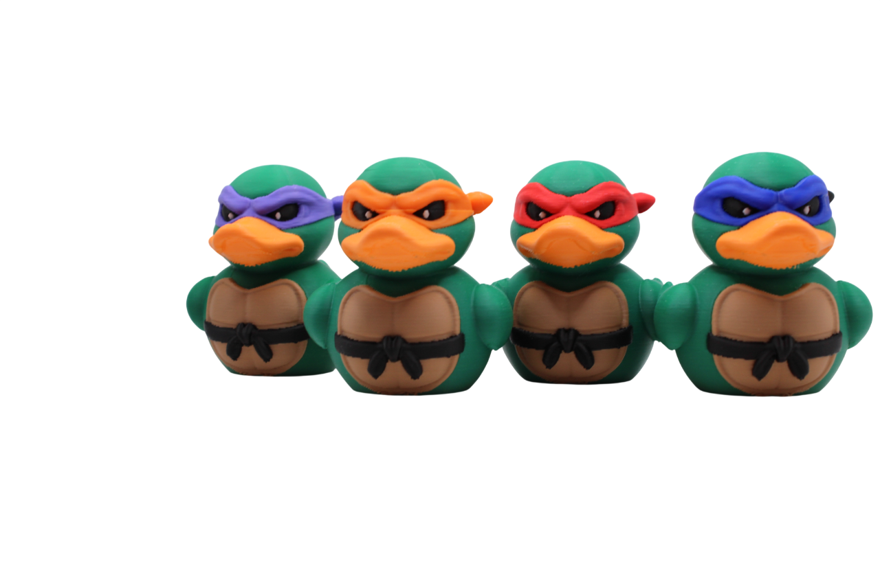 Ninja Turtle Ducks