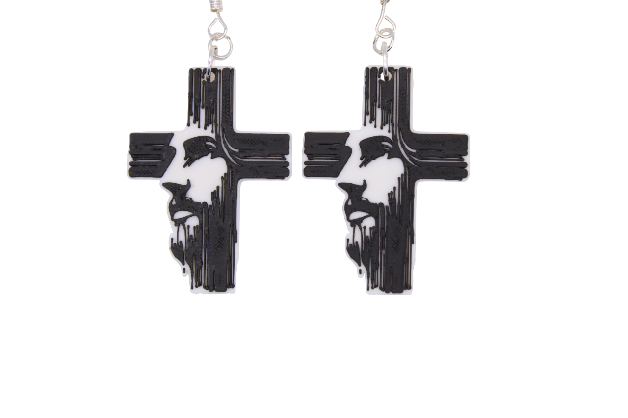 Jesus Cross Earrings 16 types!