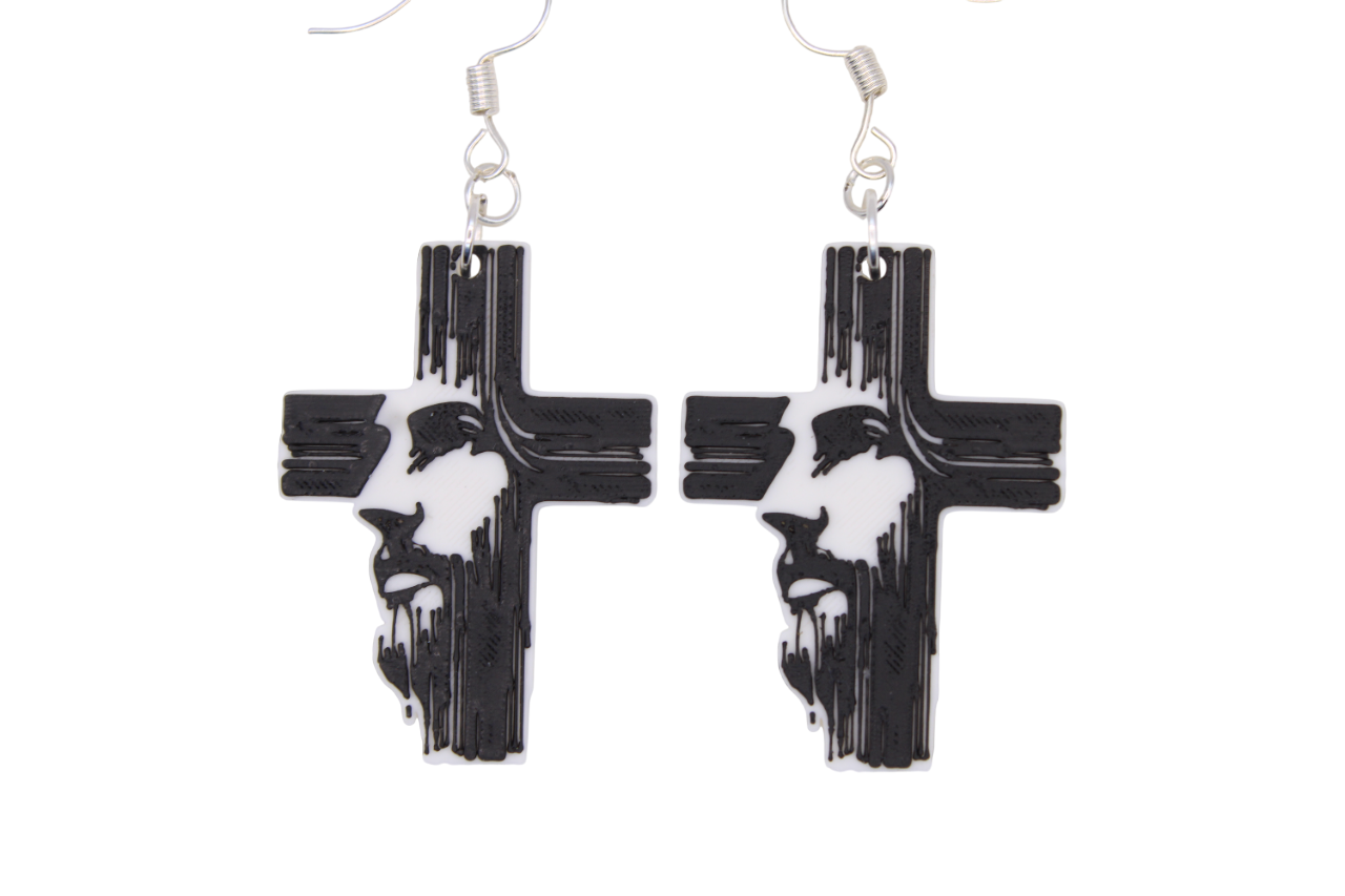 Jesus Cross Earrings 16 types!