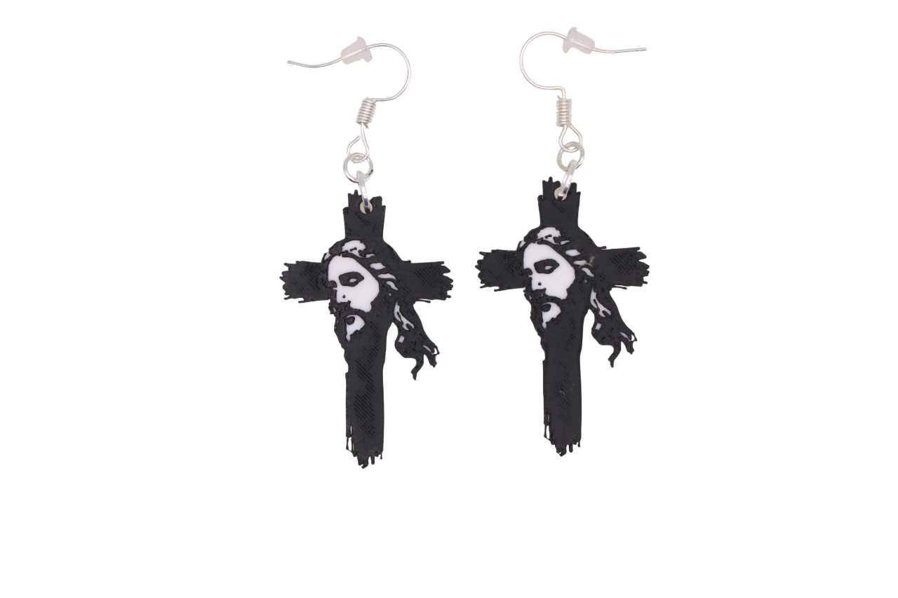 Jesus Cross Earrings 16 types!