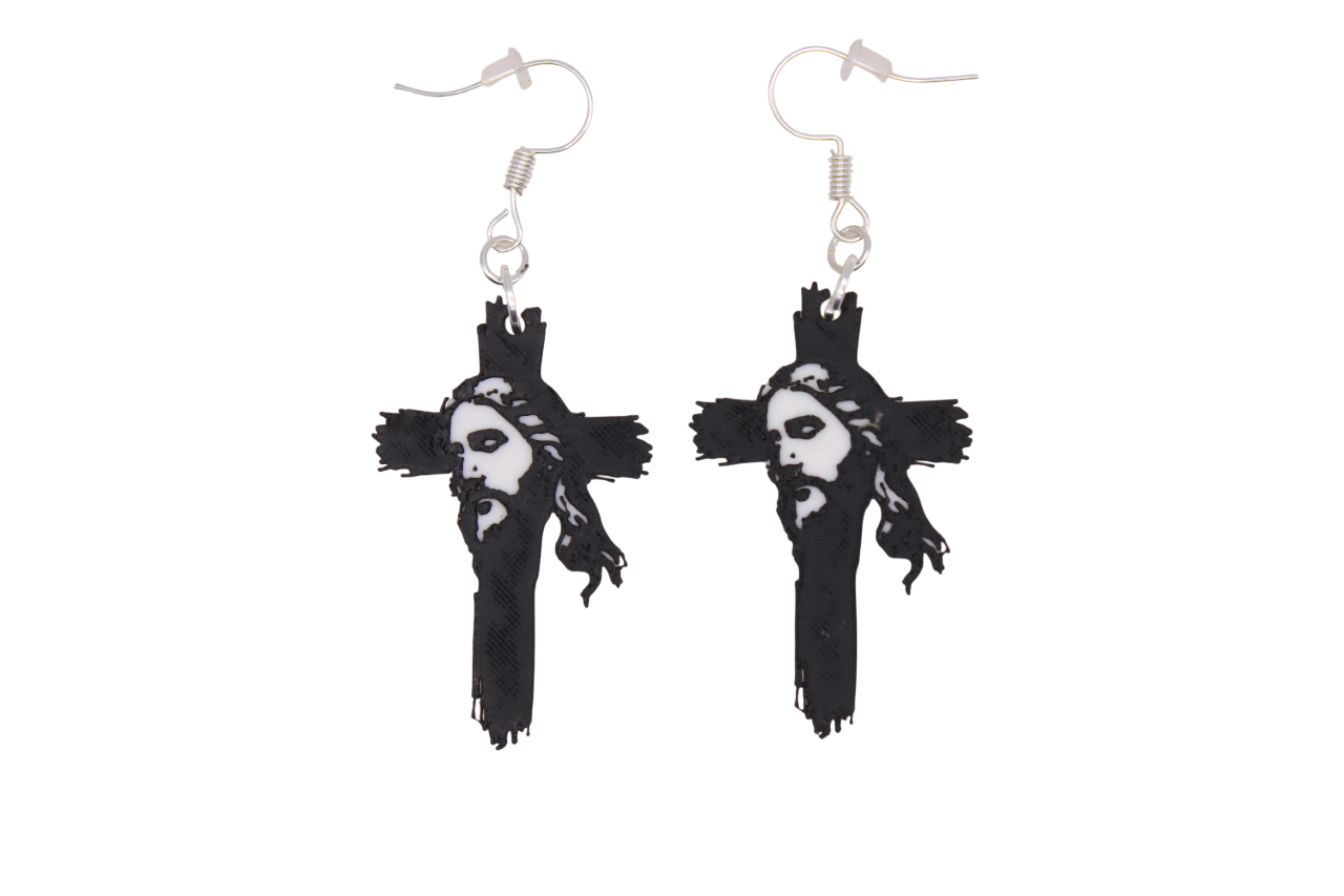 Jesus Cross Earrings 16 types!