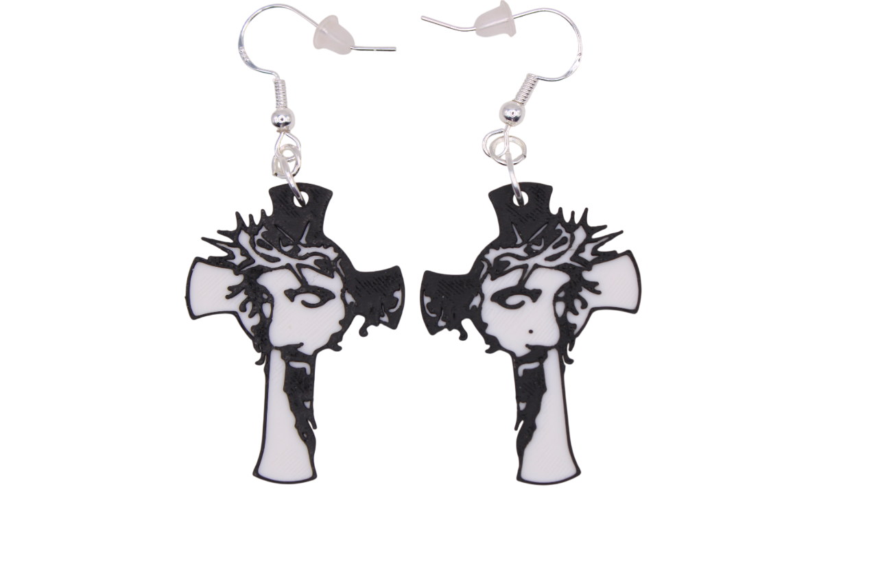 Jesus Cross Earrings 16 types!