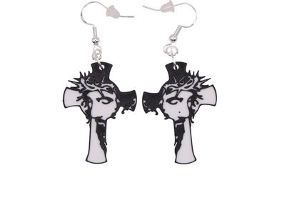 Jesus Cross Earrings 16 types!