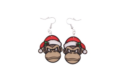 Gamer Christmas Earrings