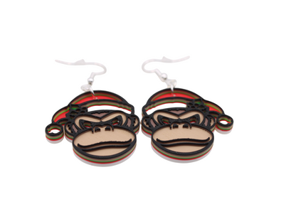 Gamer Christmas Earrings