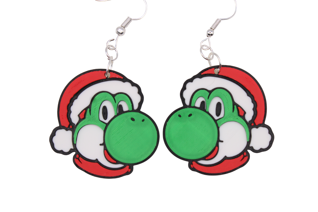 Gamer Christmas Earrings
