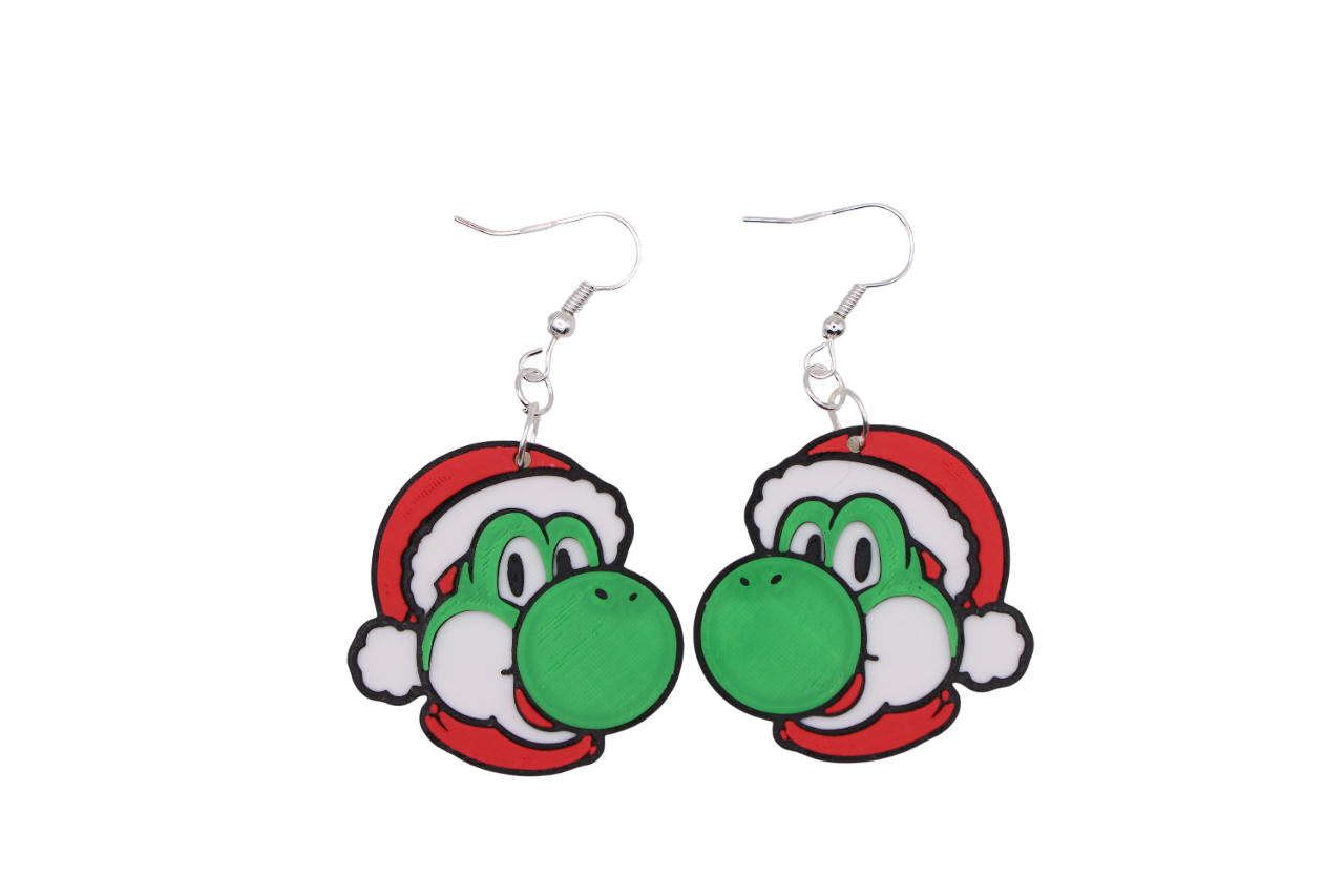Gamer Christmas Earrings