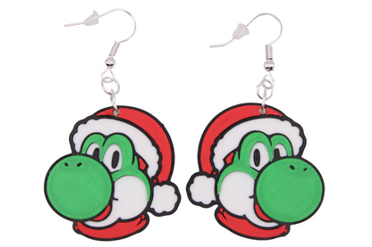 Gamer Christmas Earrings